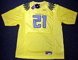 LaMichael James Autographed/Hand Signed Nike Oregon Ducks Yellow Jersey PSA/DNA RookieGraph