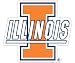 Illinois Fighting Illini Car Magnet Decal (12 -inch)
