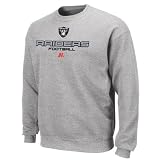 Oakland Raiders Gray Classic Heavyweight III Crewneck Sweatshirt