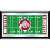 OSU Framed Football Field Mirror