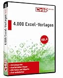4.000 Excel Vorlagen