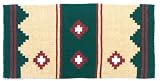 Mayatex Saddle Blanket - Apache - Hunter Green and Fawn
