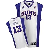 Steve Nash Phoenix Suns White Replica Adidas NBA Jersey