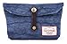 Gootium Envelope Clutch - Handmade Pouch Small Purse Makeup Hand Bag Accessory Organizer Tools Holder, Navy Blue