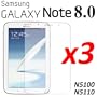 ebestStar - Pour (Tablette) Samsung Galaxy NOTE 8.0 N5100 N5110 / GT-5100 - LOT DE 3 FILM PROTECTEUR ANTI-RAYURE / protection d'écran tactile, LCD, cristal, transparent + chiffonnette (microfibre / chiffon) ebestStar - Pour (Tablette) Samsung Galaxy NOTE 8.0 N5100 N5110 / GT-5100 - LOT DE 3 FILM PROTECTEUR ANTI-RAYURE / protection d'écran tactile, LCD, cristal, transparent + chiffonnette (microfibre / chiffon)