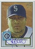 2006 Topps 52 Signatures 52S-EF Emiliano Fruto (Baseball Cards) (Rookie Insert - Autographed Card)