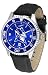 Duke University Blue Devils Mens Leather Wristwatch