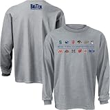 Big Ten Conference Twelve Pack Ash Long Sleeve T-shirt