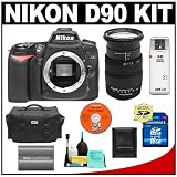 Nikon D90 Digital SLR Camera & 18-200mm HSM Optical Stabilizer Zoom Lens + 16GB Card + Nikon EN-EL3e Battery + Nikon Case + Cameta Bonus Accessory Kit