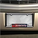 Charlotte Bobcats Black Plastic License Plate Frame