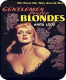 Gentlemen Prefer Blondes Vintage Pulp Novel Cover Retro Art MOUSE PAD