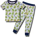 Dinosaur "Roar" short sleeve, long-leg pajama set for toddlers - FINAL CLEARANCE