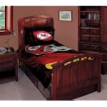 Kansas City Chiefs NFL Style Twin/Full 63x86 Comforter Set - NFL Football