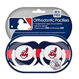 MLB Cleveland Indians Pacifiers (2 Pack)