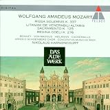 Mozart: Missa Solemnis K. 337 ¿ Litaniae K. 125 ¿ Regina Coeli K. 276