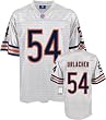 Brian Urlacher Chicago Bears Fashion White Replica Jersey