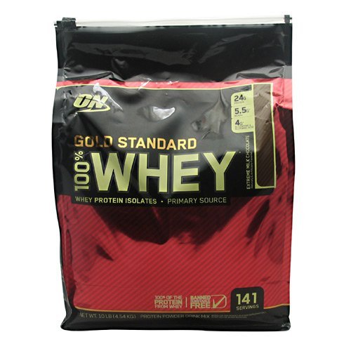 ON Gold Standard 100% Whey - Extreme Milk Chocolate - 10 lb (4.54 kg)