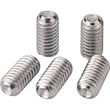 4 mm Inbus Madenschrauben mit glatter Spitze