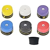 Fangcan Tacky Tennis Racquet Overgrip Assorted Colors Pack of 6