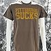 Pittsburgh Sucks on a Brown Short Sleeve T Shirt