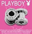 PLAYBOY LASER CUT STEEL THREADED TUNNELS CPBBJ2677-00G -10MM