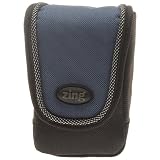 Zing Design Contour Compact Digital Camera Case Pouch (Blue/Black) for Canon PowerShot, Casio Exilim, Fuji FinePix, (GE) General Electric, Kodak EasyShare, Nikon Coolpix, Olympus FE Stylus, Panasonic Lumix, Pentax Optio, Sony CyberShot and Samsung Digital Cameras