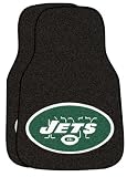 New York Jets Printed Carpet Car Mat 2 Piece Set
