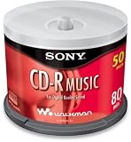 Sony 50CRM80RS CD-R Audio (50 pk Spindle)