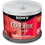 Sony 50CRM80RS CD-R Audio (50 pk Spindle)