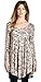 Popana Short Sleeve Tunic Tops to Wear with Leggings Made in USA Short Sleeve Shirts for Women - Loose Fit Womens Summer Tops