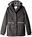Jessica Simpson Big Girls Single Breasted Hooded Faux Wool Coat