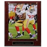 NFL San Francisco 49ers #76 Anthony Davis 10.5'' x 13'' Player Plaque