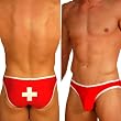 Mens Lifeguard Bikini Swimsuit Gary Majdell Sport