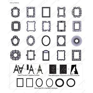 Cricut-Fancy-Frames-Cartridge