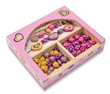 Melissa & Doug Sweet Hearts Wooden Bead Set - B000GKATYQ