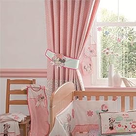 Disney Minnie Sunshine Curtains and T/Backs