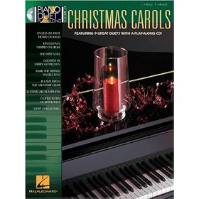 Christmas Carols - Piano Duet Play-Along Songbook Volume 24 - Book and CD Package