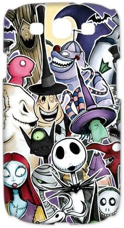 Custom Personalized Disney The Nightmare Before Christmas Series Jack Skellington 3D Skull Smooth Durable Plastic SamSung Galaxy S3 I9300/I9308/I939 Case