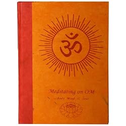 Om Handmade Journal - Orange
