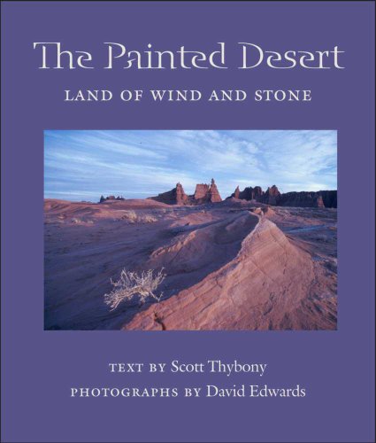 the painted desert land of wind and stone desert places