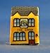 Porcelain China Collectable Thimble - Miniature House Shape - Swan Inn