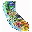 Sun & Fun- California Shaped Jigsaw Puzzle by William Teodecki 1000pc