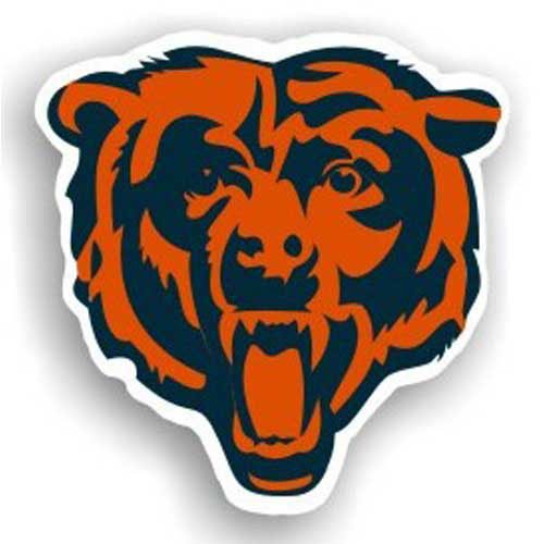 Chicago Bears NFL 12 Car Magnet