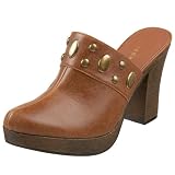 Madden Girl Women's Jaanis Clog,Cognac Paris,7.5 M US