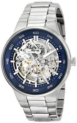 Kenneth Cole New York Men's KC9341 Automatic Analog Display Japanese Automatic Silver Watch