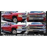 07-11 CHEVY SILVERADO 1500 FRONT BUMPER CHROME COVER CAPS CORNERS 2WD 4WD 2007 2008... 