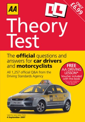 AA Theory Test: The Official Questions and Answers for Car Drivers and Motorcyclists (AA Driving Test)