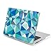 GMYLE Cae Compatible with Macbook Pro 13 A1278, Blue Geometric