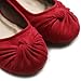 Ollio Women's Ballet shoe Low Heel Comfort Faux Suede Multi Color Flat