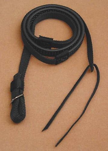 Dr. Robert Cook Bitless Bridle Rubber-Grip Nylon Reins